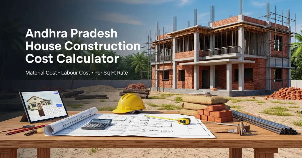Andhra Pradesh House Construction Cost Calculator 2026