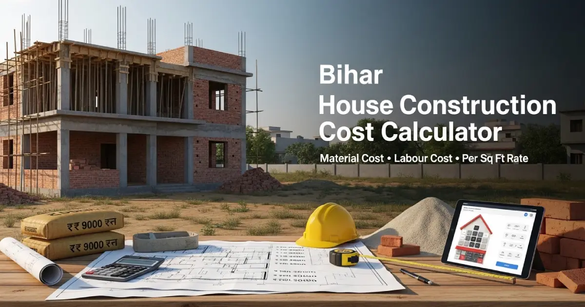Bihar House Construction Cost Calculator 2026