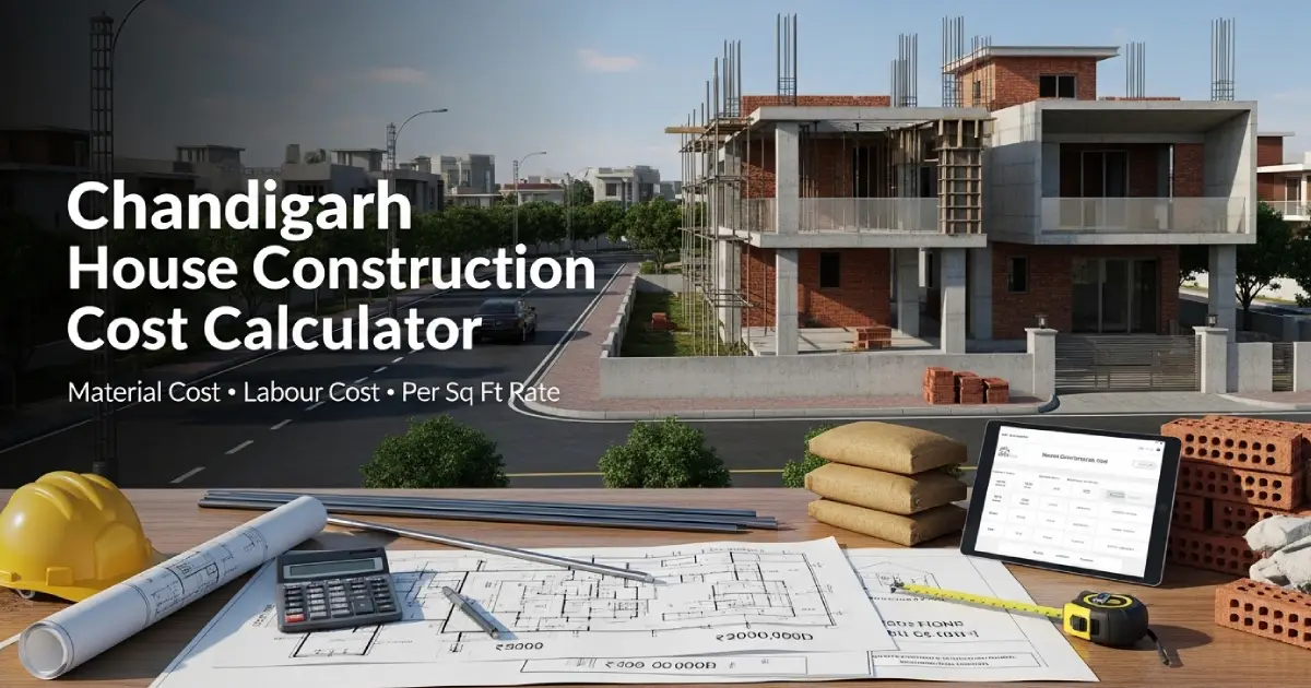 Chandigarh House Construction Cost Calculator 2026