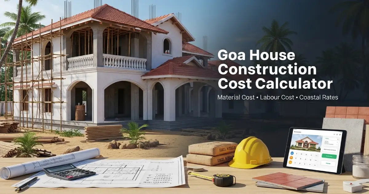 Goa House Construction Cost Calculator 2026
