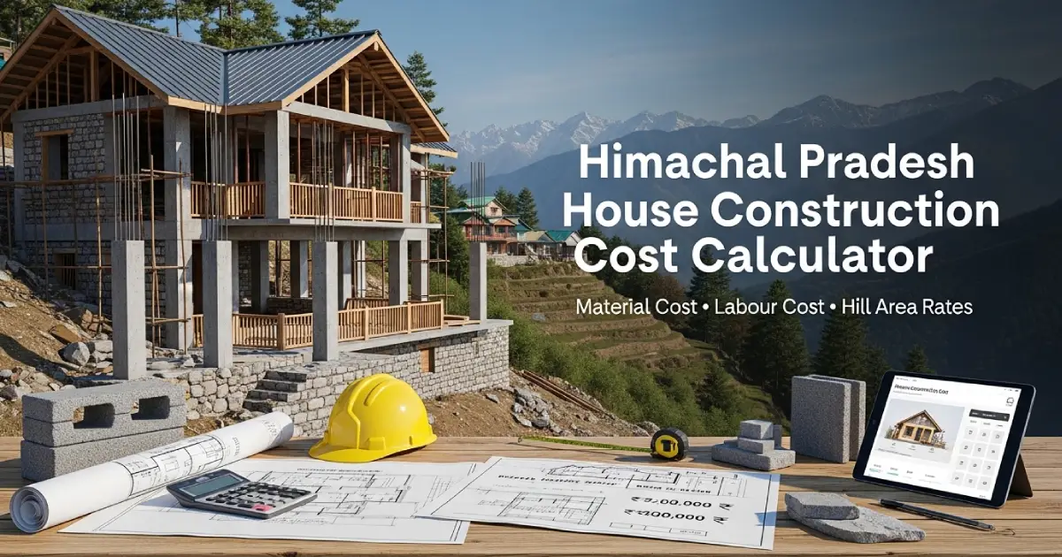 Himachal Pradesh House Construction Cost Calculator 2026