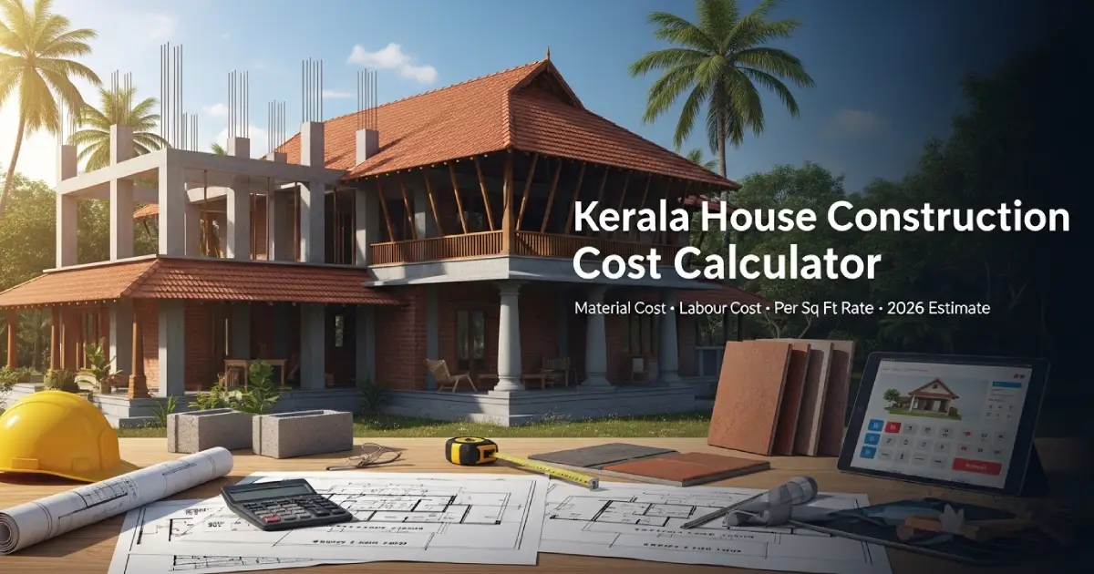 Kerala House Construction Cost Calculator 2026