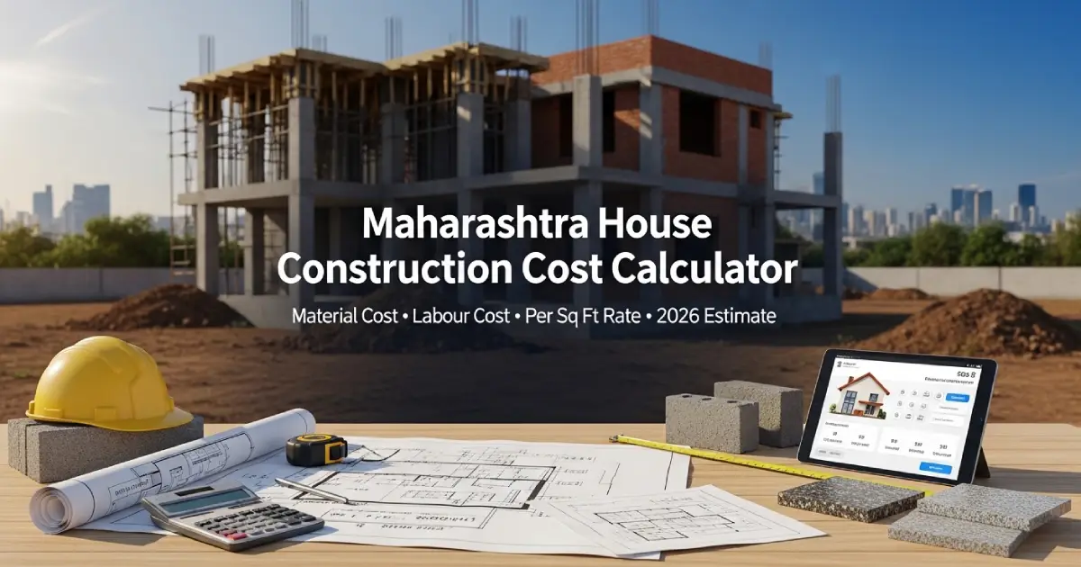 Maharashtra House Construction Cost Calculator 2026