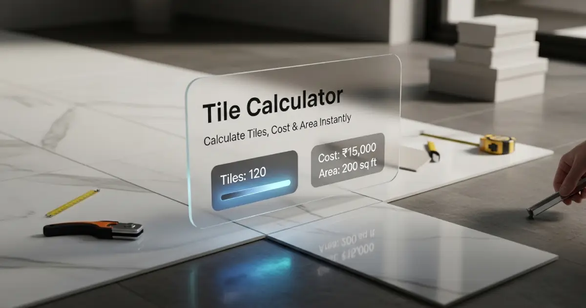 Tile Calculator Online – Floor, Wall & Cost Estimator