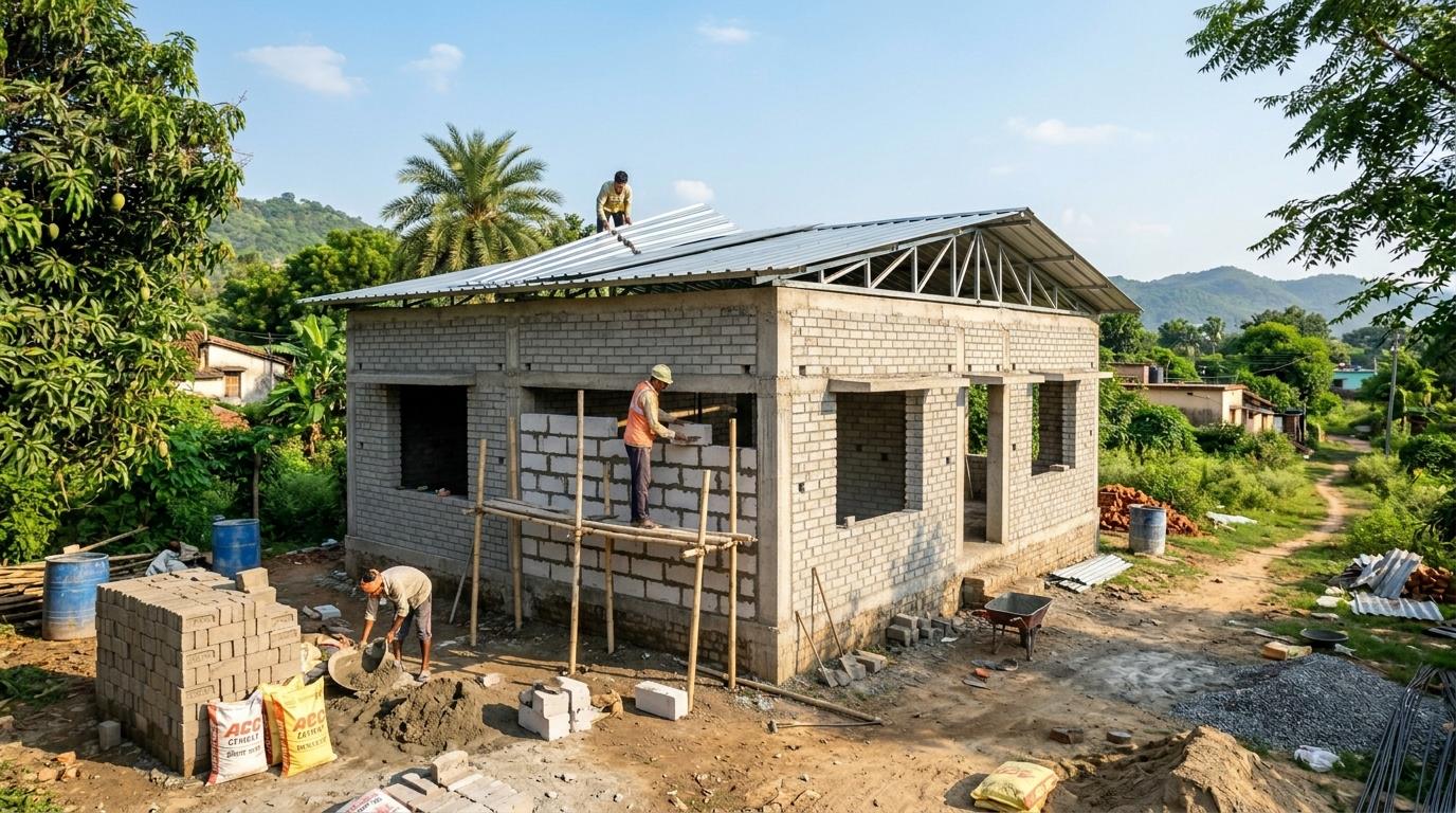 Low Budget House Construction Tips for Indian Homes: Complete Budget House Construction Guide