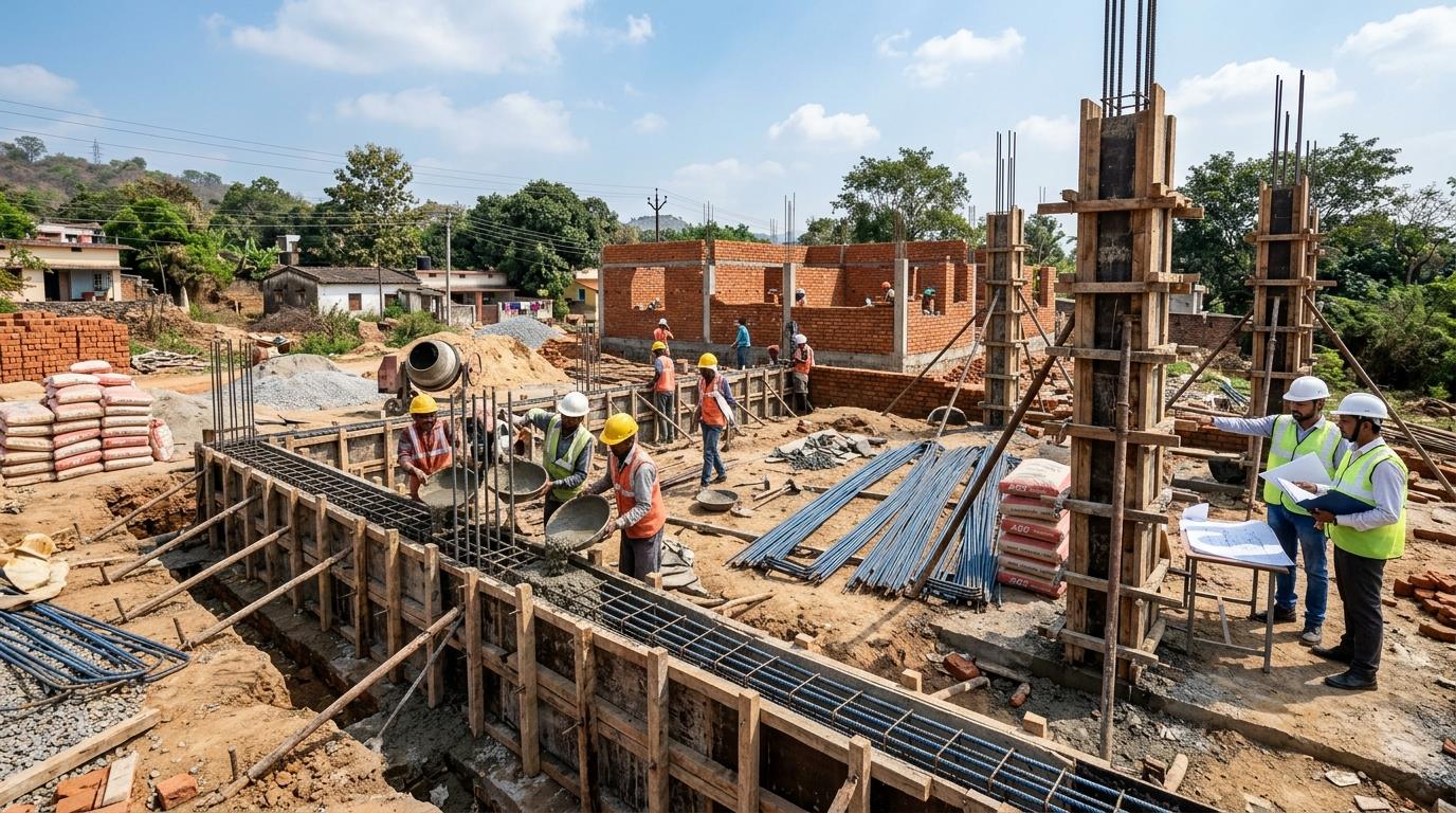 Plinth Beam in House Construction: Purpose, Design, Size & Cost